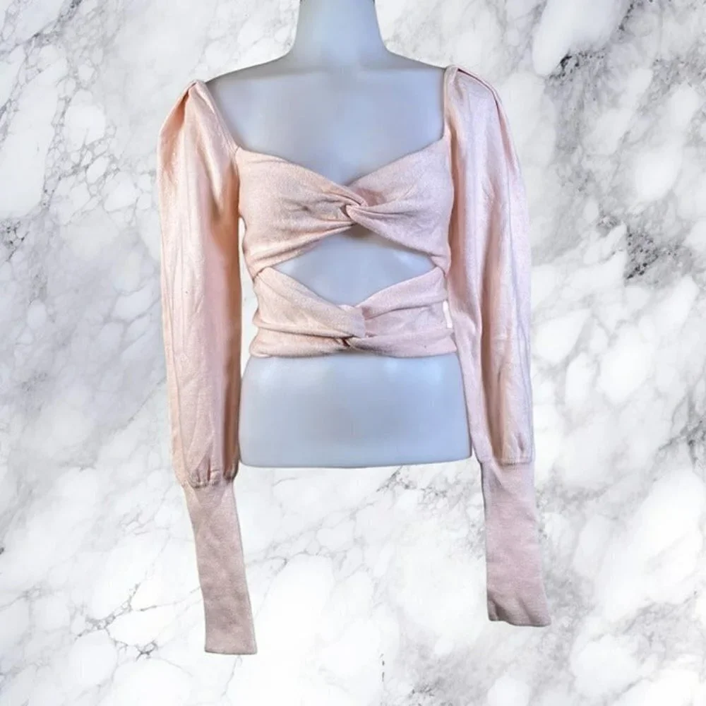 LPA Ayla Knit Top - Light Blush